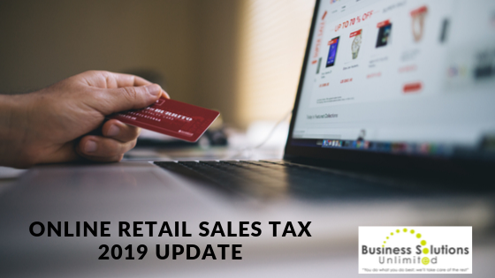 Online Sales Tax 2019 Update